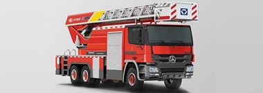 专利名称:一种高层建筑用消防车