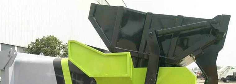 专利名称:一种市政建设用垃圾收放装置