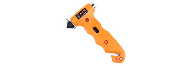 专利名称:一种气动救生锤