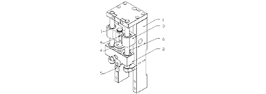 专利名称:一种冲压打端机构